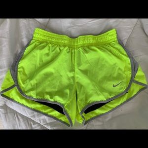 Neon Yellow Nike Shorts